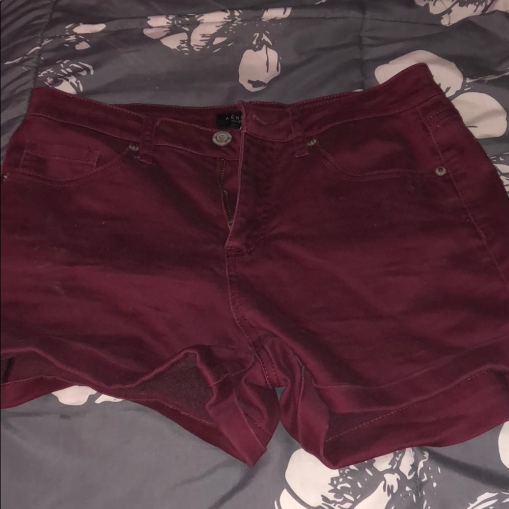 Aeropostale Maroon Shorts